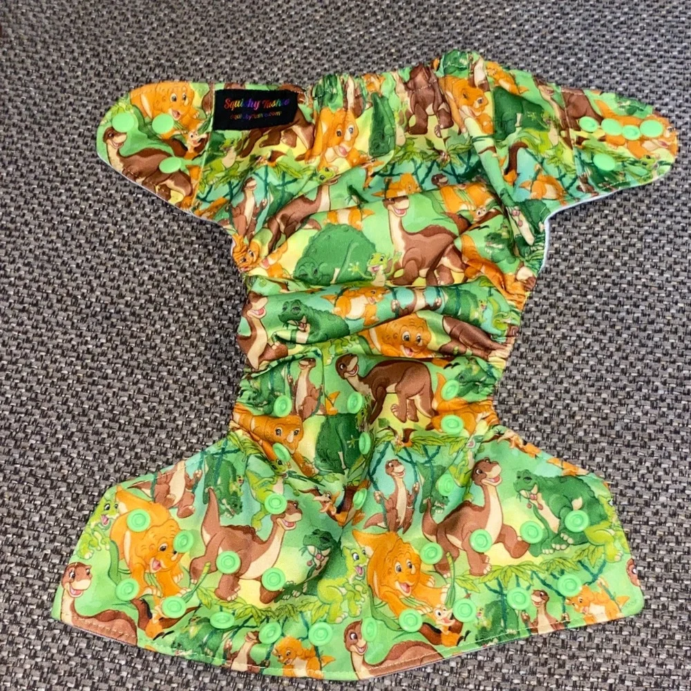 Colorful Animal Print Kids Diaper Cover